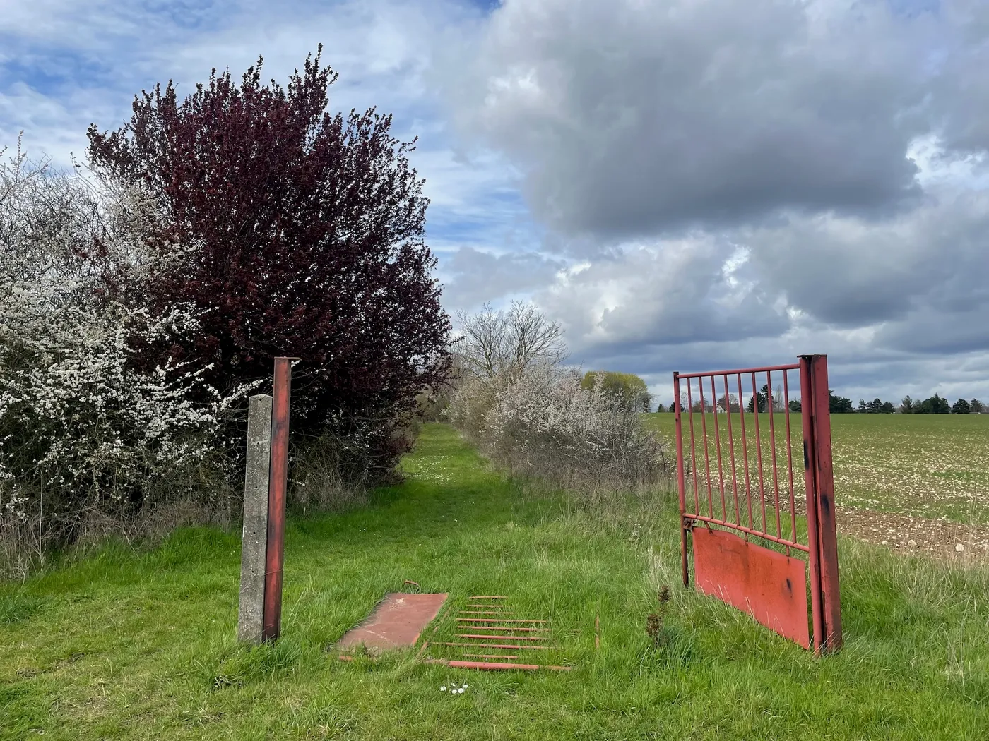 Une porte donnant sur les champs qui ne demande qu'à être connue aussi 😉