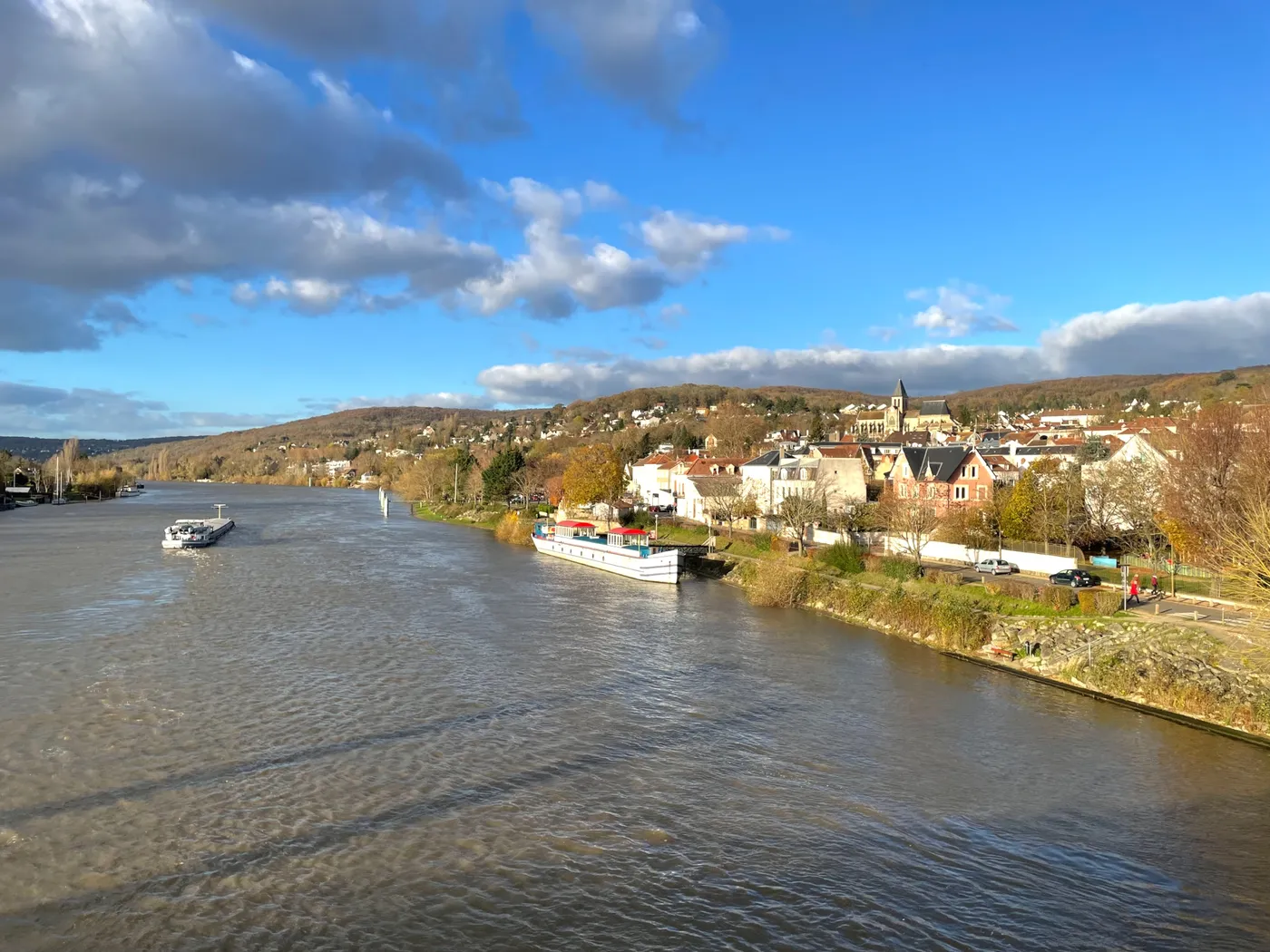 Vue sur Triel-sur-Seine.
